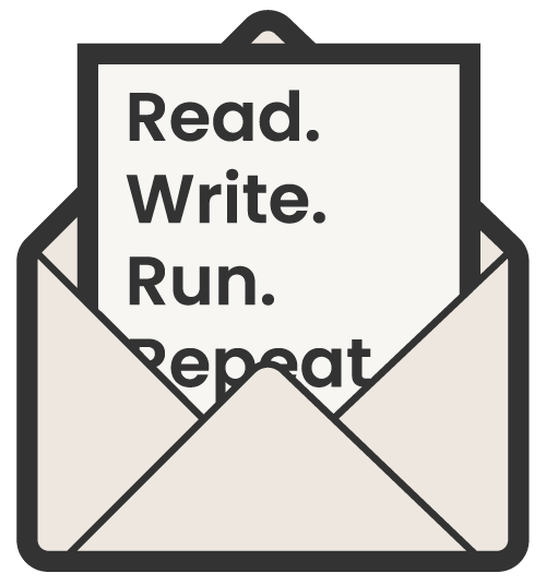 Read. Write. Run. Repeat. newsletter